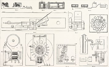 RAILWAY APPARATUS AT THE PARIS ELECTRICAL EXHIBITION: Fig. 1. Lartigue's Switch Controller. Fig. 2.
