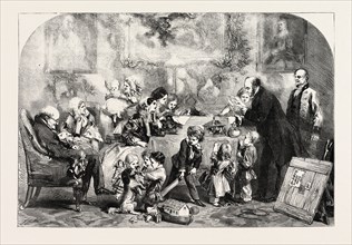 UNCLE WILLIAM'S CHRISTMAS PRESENTS, DRAWN BY JOHN GILBERT, 1856