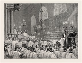 BACH'S "PASSION" MUSIC AT ST. PAUL'S CATHEDRAL, LONDON, UK, 1873