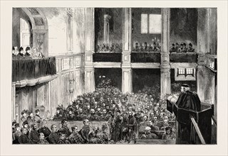 THE DEATH OF THE EMPEROR WILLIAM, THE MEMORIAL SERVICE AT THE GERMAN CHAPEL ROYAL, ST. JAMES'S