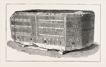 SARCOPHAGUS IN WHICH THE EMBALMED BODY OF ALEXANDER THE GREAT WAS SUPPOSED TO HAVE BEEN DEPOSITED