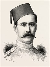 COLONEL V. H. TAPP 3rd Battalion, Egyptian Army, EGYPT, 1888 engraving