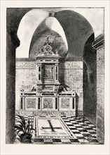 MONUMENT TO THE LATE SIR BARTLE FRERE Erected in the Crypt of St. Paul's Cathedral LONDON, UK,