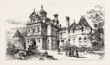 THE VICTORIA HOSPITAL, engraving 1890