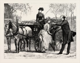 DRAWN BY PERCY MACQUOID, COACH AND HORSES, Percy Macquoid, 1852-1925, was an English artist and