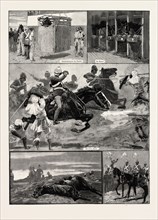 LIFE AND CAREER OF A MILITARY CHARGER, engraving 1890
