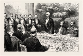 BANQUET GIVEN BY THE EGYPTIAN GOVERNMENT AT CAIRO IN HONOUR OF MR. STANLEY'S ARRIVAL, EGYPT,