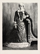 A MALAY WOMAN, engraving 1890