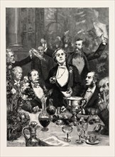 FAREWELL BANQUET TO MR . J. L . TOOLE, AT THE HOTEL METROPOLE, PREVIOUS TO HIS DEPARTURE FOR