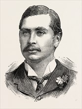 MR. GEORGE GRANVILLE LEVESON-GOWER M P. for Stoke-upon-Trent, engraving 1890, UK, U.K., Britain,