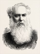 SIR ROBERT PALMER HARDING, engraving 1890, UK, U.K., Britain, British, Europe, United Kingdom,