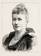 H. I. M. VICTORIA, GERMAN EMPRESS, engraving 1890
