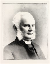 THE RIGHT REV. EDWARD PARRY, D.D. Bishop of Dover, engraving 1890, UK, U.K., Britain, British,