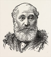 MR. HANDEL COSSHAM M.P. for East Bristol, engraving 1890, UK, U.K., Britain, British, Europe,