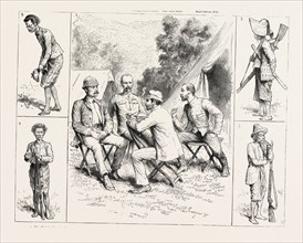 THE ANGLO SIAMESE COMMISSION, 2. An Officer of the Siamese Regular Army Making his Bow, engraving