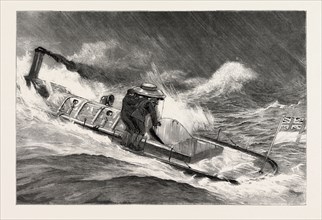 FROM HONG KONG TO MACAO IN A TORPEDO BOAT, FULL SPEED THROUGH A GALE, AN ATTEMPT TO OBTAIN SHELTER,