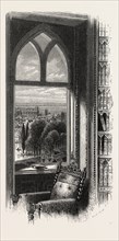 View from the Library Window, UK, U.K., Britain, British, Europe, United Kingdom, Great Britain,