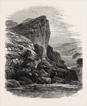 Shepherd's Crag, on the Llugwy, North Wales, UK, U.K., Britain, British, Europe, United Kingdom,