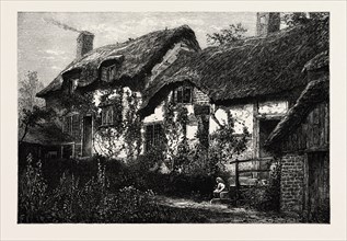 Anne Hathaway's Cottage, UK, U.K., Britain, British, Europe, United Kingdom, Great Britain,