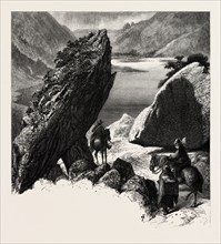 The Pike, Gap of Dunloe, Ireland, Irish, Eire, 19th century engraving