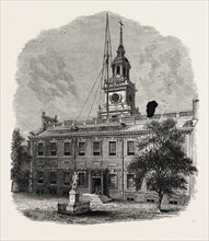 HOUSE AT PHILADELPHIA IN WHICH THE FIRST CONGRESSES WERE HELD, UNITED STATES OF AMERICA, US, USA,
