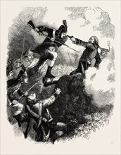 THE ASSAULT ON STONY POINT; THE BATTLE OF STONY POINT, AMERICAN REVOLUTIONARY WAR, UNITED STATES OF