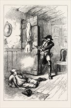 FANNING'S ATROCITY: MURDER OF AN AMERICAN PLANTER, US, USA, 1870s engraving