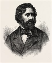 PORTRAIT OF JOHN CHARLES FREMONT, He was an American military officer, explorer, and the first
