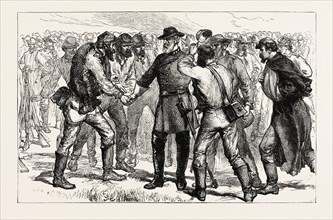GENERAL LEE'S FAREWELL TO HIS SOLDIERS, AMERICAN CIVIL WAR, UNITED STATES OF AMERICA, US, USA,