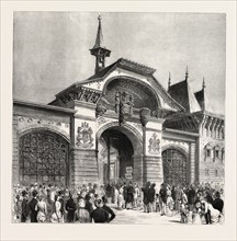 THE SWISS PAVILION IN THE INTERNATIONAL STREET, WAITING TO HEAR THE CLOCK STRIKE, the Paris