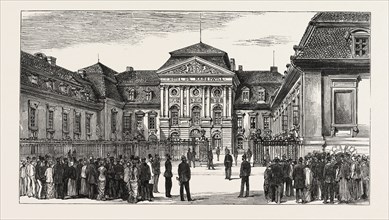 THE BERLIN CONGRESS â€î THE RAUZIWILL PALACE, RADZIWILL PALACE, PRINCE BISMARCK'S NEW OFFICIAL