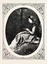 THE ORACLE OF LOVE , ENGRAVING 1882