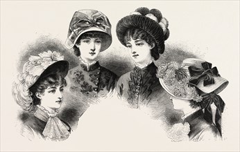 1882 FASHIONABLE HATS, FASHION