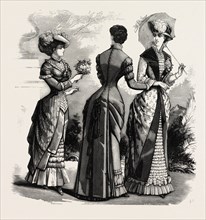 SUMMER COSTUMES, 1882, FASHION