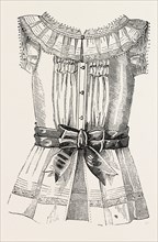 CHILD'S OVERALL PINAFORE, Back, 1882, FASHION