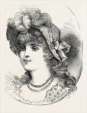 GIRL'S STRAW HAT, 1882, FASHION