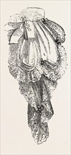 JABOT NECKTIE, FASHION, ENGRAVING 1882