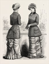 AUTUMN JACKETS, FASHION, ENGRAVING 1882