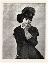 PROSE, LADY, FASHION, ENGRAVING 1882