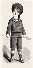 BOY OF FOUR Front,  FASHION, ENGRAVING 1882