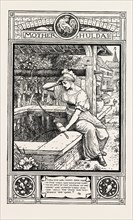 Mother Hulda. From Grimm's Household Stories, ENGRAVING 1882