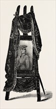 Easel Photograph Frame, ENGRAVING 1882