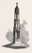 MONUMENT TO THE LATE SIR EARDLEY WILMOT, BART., 1851 engraving