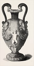 A VASE, PALISSY WARE, 16TH CENTURY, 1851 engraving