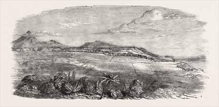 CROFTON PARK, OMATA DISTRICT, NEW ZEALAND, 1851 engraving