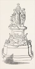 THE HARTLEPOOL TESTIMONIAL, UK, 1851 engraving