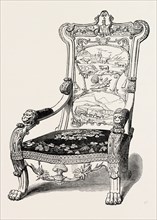 CHAIR PRESENTED TO C.B. ADDERLEY, ESQ., M.P., BY THE COLONISTS OF THE EASTERN PROVINCE OF THE CAPE