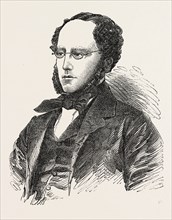 MR. HENRY EDWARDS, M.P. FOR HALIFAX, UK, 1851 engraving