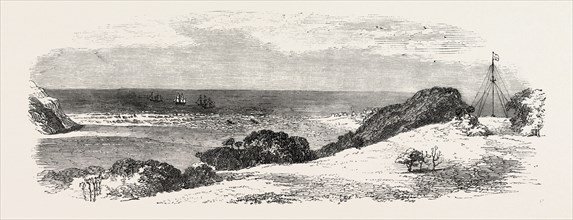 THE BUFFALO MOUTH, KAFFRARIA, SOUTH AFRICA, 1851 engraving