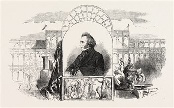 JOSEPH PAXTON, ESQ., F.L.S., 1803-1865, ENGLISH GARDENER, ARCHTECT, MEMBER OF PARLIAMENT. DESIGNER